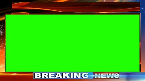 Green Screen News Template Breaking News Hd 3d Letest News 4