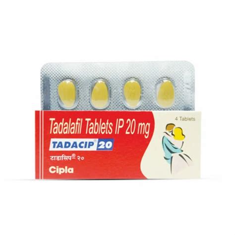 Tadacip 20 Mg At Rs 191box Tadalafil Tablets In New Delhi Id 25596975688