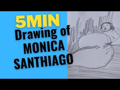 MONICA SANTHIAGO DRAWING MIN By MATTHEW FROM CHANNEL THE UNDATEABLES AND NAKED ATTRACTION