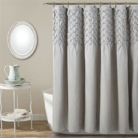 Bayview Shower Curtain Gray 72x72 Lush Decor 16t003080 This Uniquely