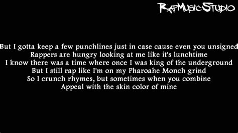 Eminem Rap God Lyrics On Screen Full Hd Youtube