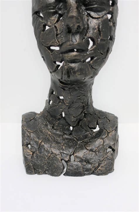 Bronzed Female Bust Sculpture For Sale At 1stdibs Bust Of The Century