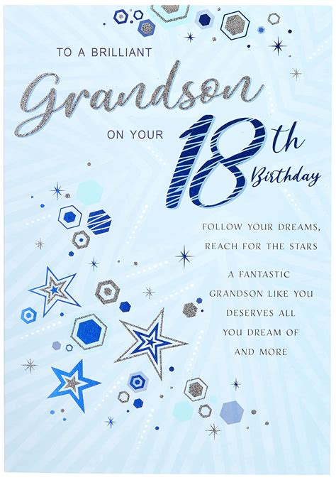 Regal Publishing X Inches Birthday Card Grandson A Fun And