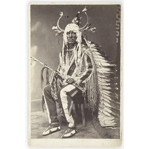 Cabinet Photograph Of Medicine Man Of The Sioux Cowans Auction House
