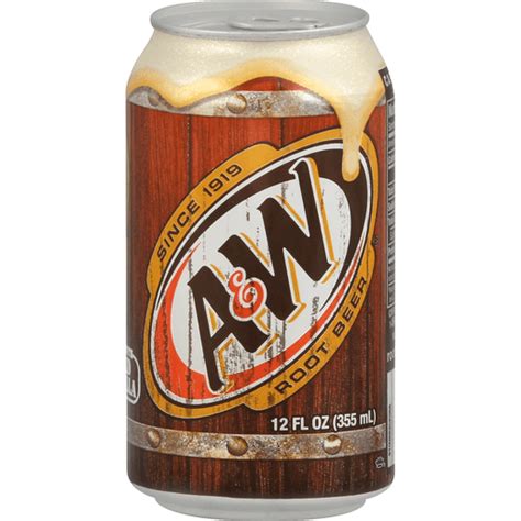 Aandw Root Beer 12 Fl Oz Cans 6 Pack Ready To Drink Houchens My Iga