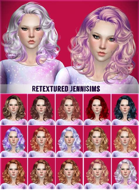 Newsea Miles Away Hair Retexture At Jenni Sims Sims 4 Updates