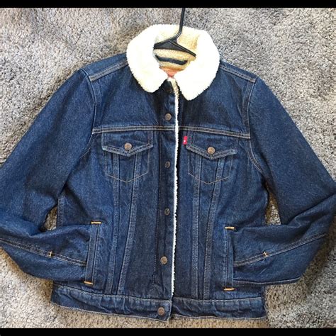 Levis Sherpa Trucker Jacket Gem