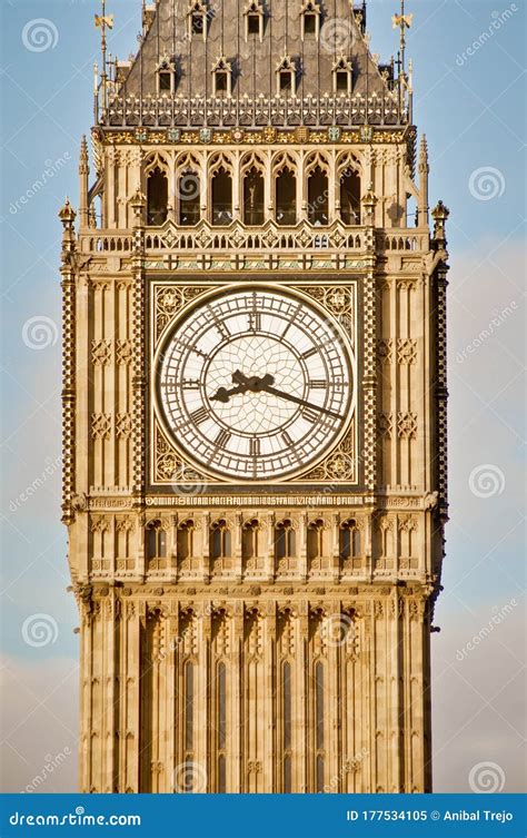 Big Ben Tower Clock At London England Stock Image Image Of Place
