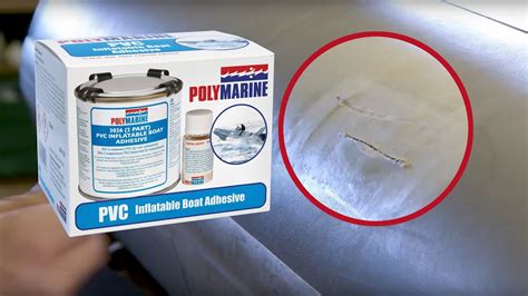 Polymarine S How To Repair Inflatable Boat With Pvc Adhesive And Patch