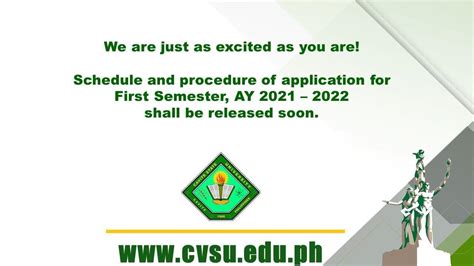 Releasing Soon Schedule And Procedure Of Application For First Semester Ay 2021 2022 Aves Blog