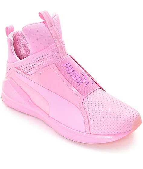 Puma's clothing for girls features breathable athletic wear and stylish everyday looks for class, playdates and sports practice. PUMA Fierce Bright Mesh Pink Shoes | Zumiez.ca