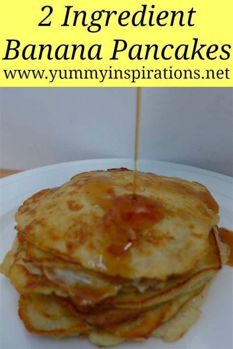 Easy Banana Pancakes Recipe With Just 2 Ingredients