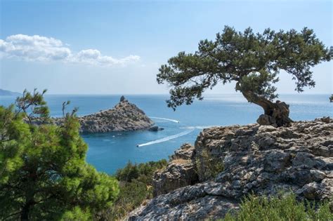 Premium Photo View Of The Crimean Coast