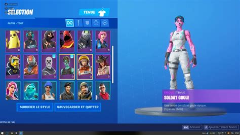 Special announcements by epic games, developer of the game, or tournaments by popular players can have an effect on how many people are playing. Je vend mon compte fortnite avec ghoule trooper rose et ...
