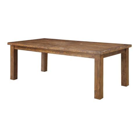 Wallace And Bay Dodson Brindled Pine 84 Dining Table With Self Storing