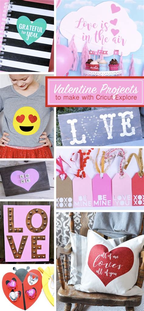 Big List of Cricut Valentine Projects - 100 Directions
