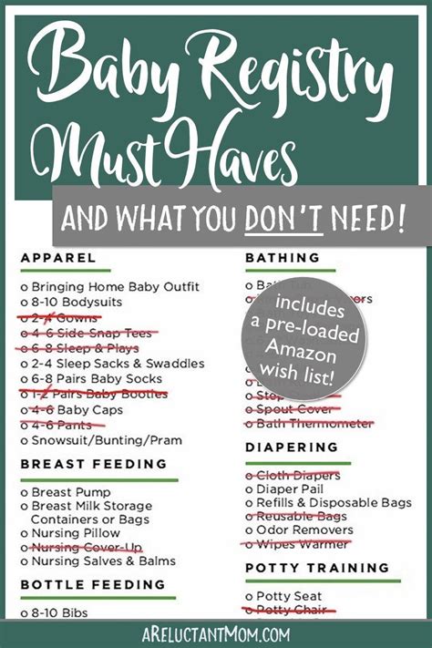 Must Have Baby Registry Items All You Need Infos