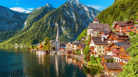 Austria Hallstatt Residents Protest Against Crowds Of Tourists