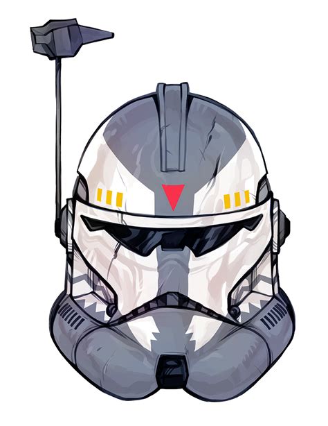 Commander Wolffe Phase 2 Clone Trooper Helmet Wolf Pack Star Wars