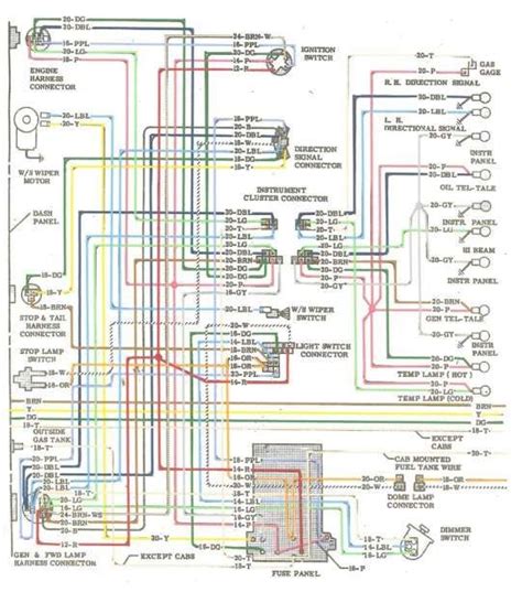 Wiring Diagram For 87 Chevy Truck