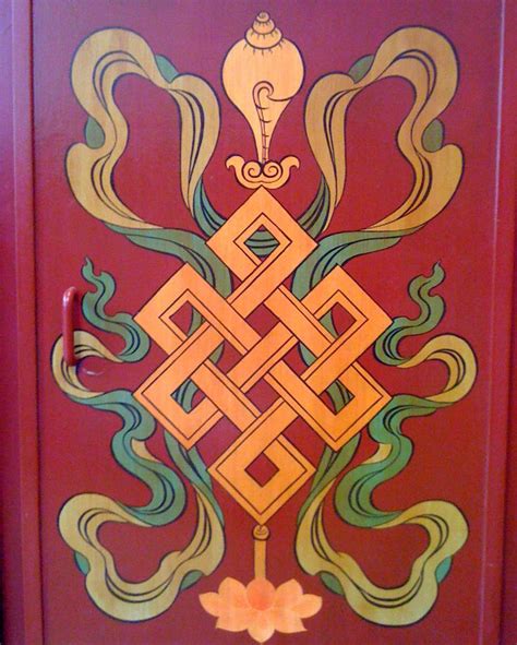 Tibetan Symbols Spiritual Artwork Art Design