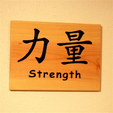 Chinese Symbol Of Courage