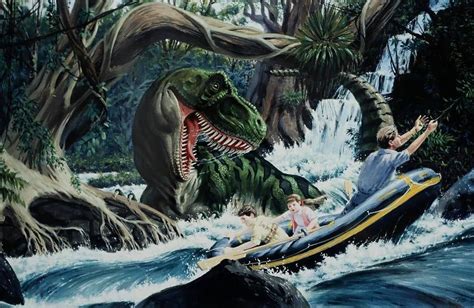Original Concept Art For The Original Jurassic Park 😍 Photos From Jurassic World Fandom