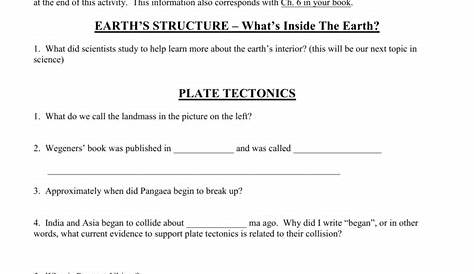 dynamic earth interactive worksheet answers