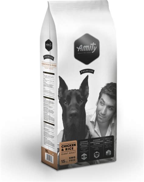 Amity Giant Dog Chicken And Rice 15kg Sit And Stay