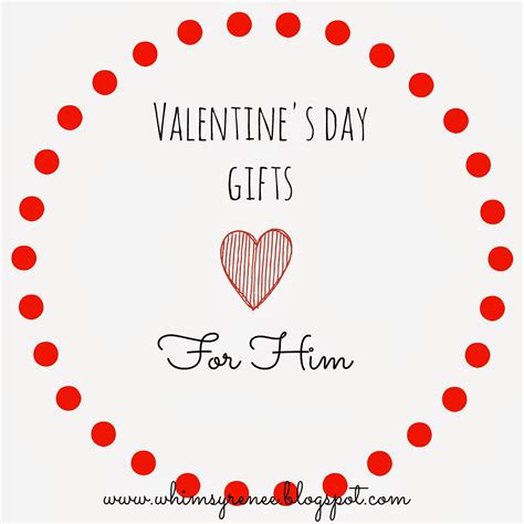 When it comes to ideating valentine's day gifts for men, there needs to be a little strategy involved to get the right present for your guy in particular. Whimsy Renee: Valentine's Day Gifts for Him