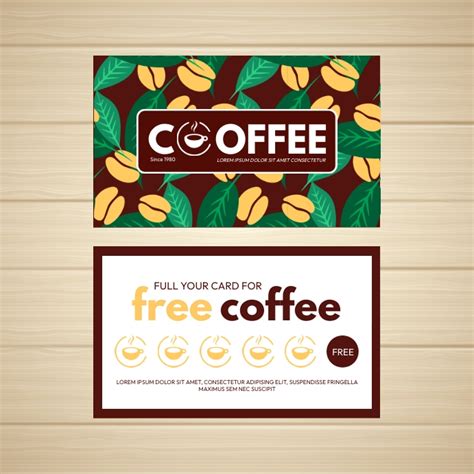 Coffee Coupon Template Postermywall