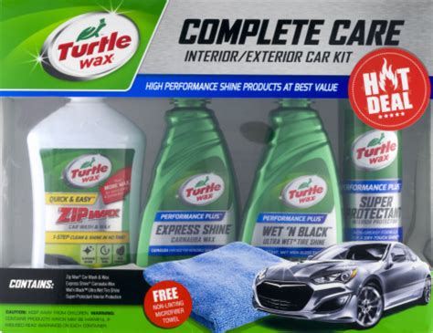 Turtle Wax Complete Care Interior Exterior Car Care Kit Pc Fred