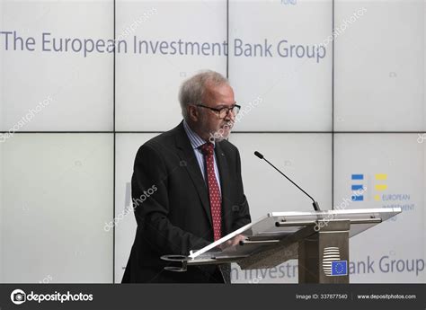 Brüssel Belgien Januar 2020 Der Präsident Der Europäischen ...
