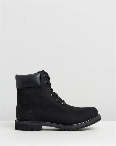 Premium Boots Women S Black Nubuck By Timberland ShoeSales