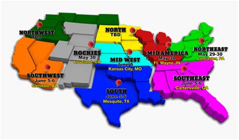 Usa Map North South East West | Kinderzimmer 2018