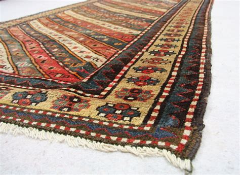 Der teppichrand hat einen saum aus polypropylen, sodass die bambusfasern sich nicht so schnell abnutzen. Perser Teppich Orient Antiq Läufer 120x373 cm 100% Wolle ...