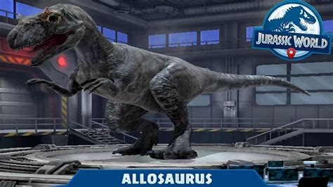 Jurassic World Alive Android Gameplay New Allosaurus Youtube
