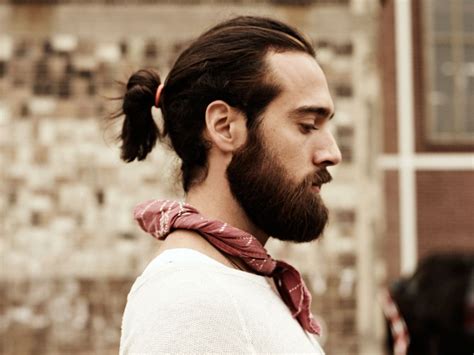 Not Found Man Ponytail Long Hair Styles Men Babe Mens Hairstyles