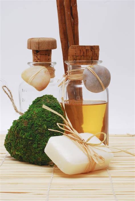 Spa Accessories For Wellness Or Relaxing Stock Image Image Of Oils