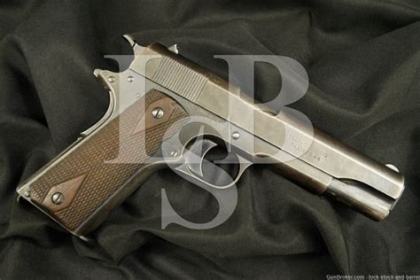 Colt Commercial Government Model 1911 45 Acp Semi Auto Pistol 1920 C