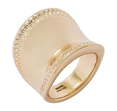 Resoro 14k Italian Gold Electroform Resin Ring Дизайн ювелирных