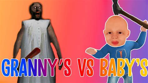 Evil Grannies Vs Babies In Granny Simulator Youtube