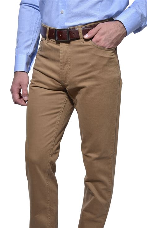 Brown Five Pocket Trousers Trousers E Shop