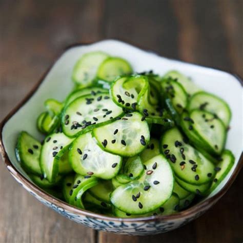 Japanese Cucumber Salad Japanese Cucumber Salad Goes Well With Sushi