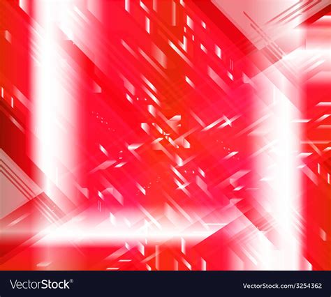Red Light Techno Background Royalty Free Vector Image