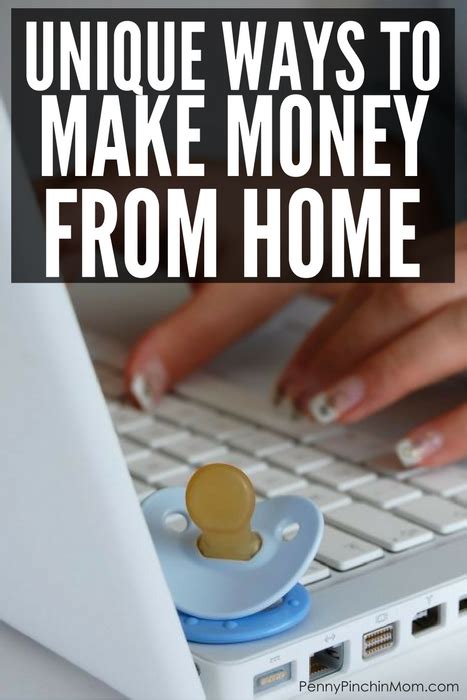 Unique Ways To Make Money From Home For Any Skill Level