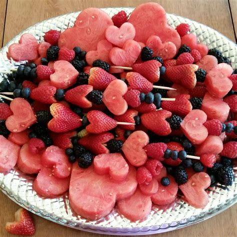 The Right On Mom Vegan Mom Blog Valentines Day Fruit Platter Made With Love