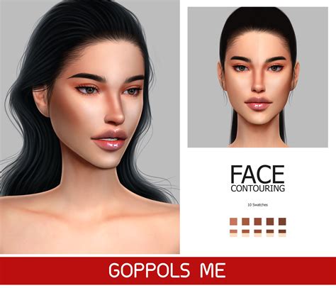 Gpme Face Contouring Sims 4 Face Contouring Sims