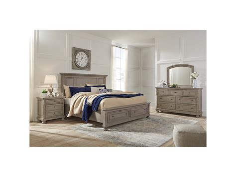 Signature Design By Ashley Lettner King Panel Bed With Storage