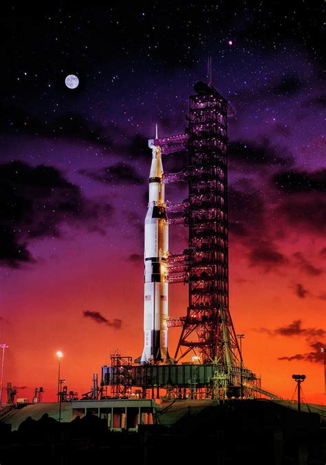 Saturn V Rocket Launchpad Photograph By Christopher Arndt Pixels